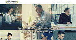 Desktop Screenshot of goldreichstrategies.com